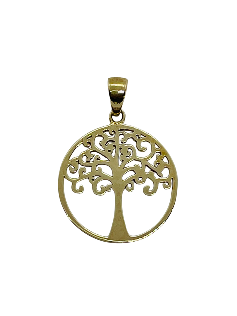 9ct Yellow Gold Tree of Life Pendant