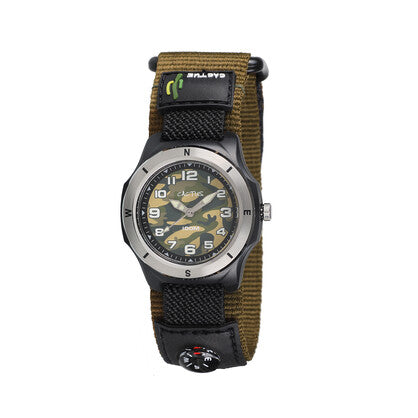 Cactus 'Navigator' Kids Watch with Camouflage Dial