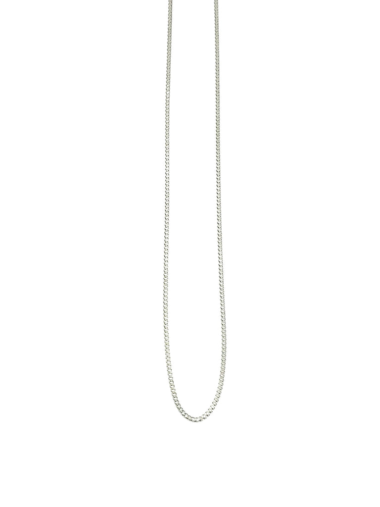 Sterling Silver Diamond Cut Curb Link Chain