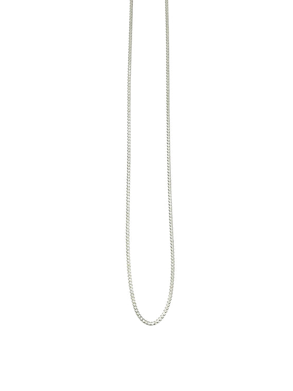 Sterling Silver Diamond Cut Curb Link Chain