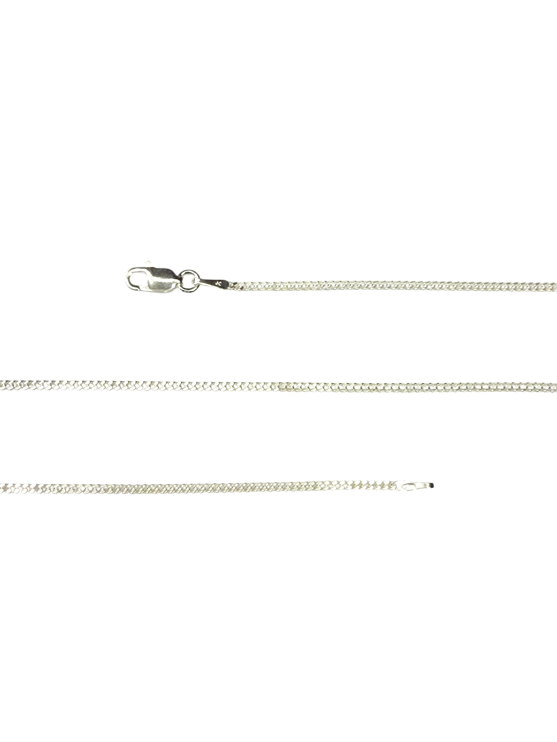 Sterling Silver Diamond Cut Curb Link Chain