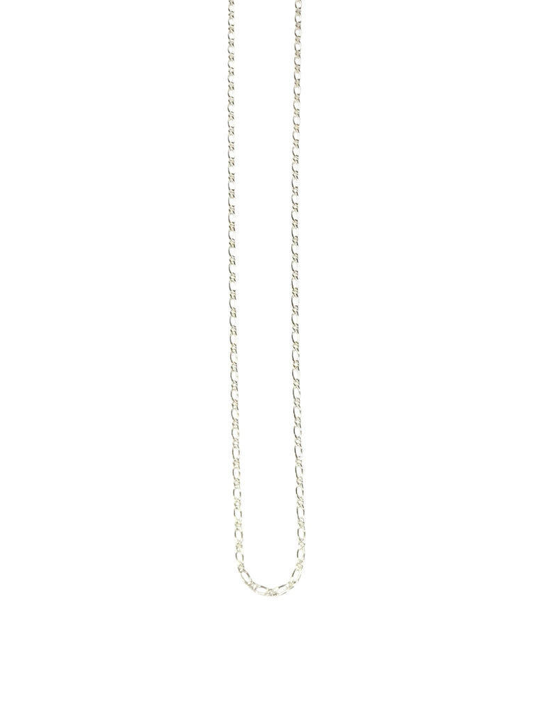 Sterling Silver Diamond Cut Figaro Chain