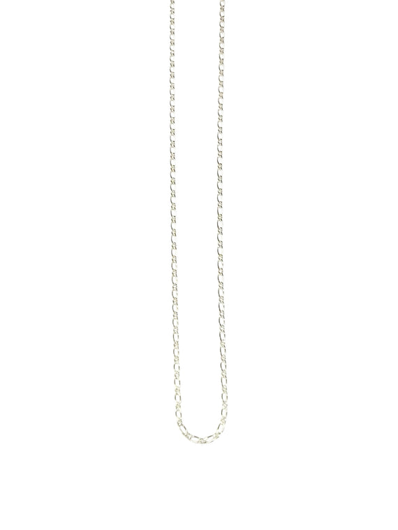 Sterling Silver Diamond Cut Figaro Chain