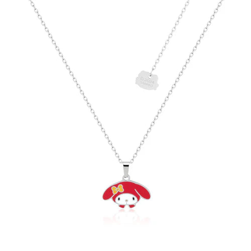 Disney Couture Kingdom Stainless Steel & Enamel My Melody Necklace