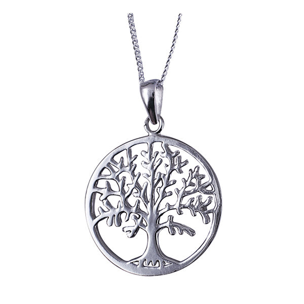 Sterling Silver ‘Tree Of Life’ Pendant with Chain