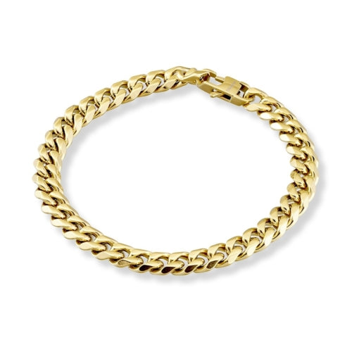 Blaze Stainless Steel Cuban Link Bracelet