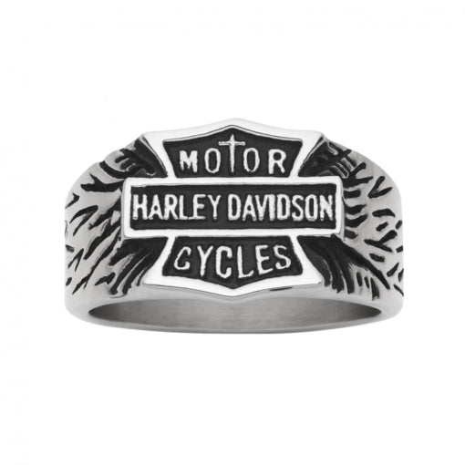 Blaze Stainless Steel Motorcycle Harley Davidson Ring