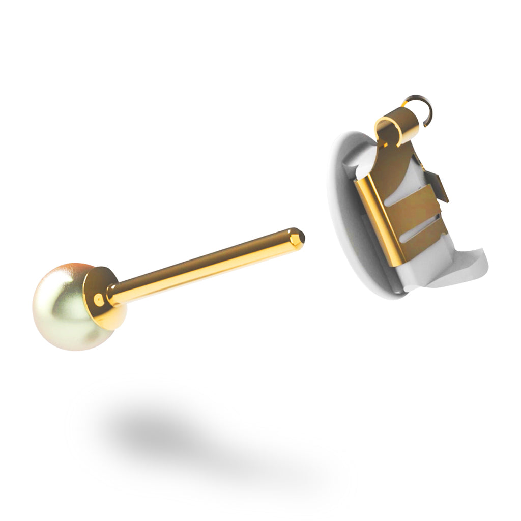LOX Earring Locks Gold Colour