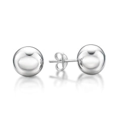 Sterling Silver 2mm Silver Ball Stud (Solid) Earrings
