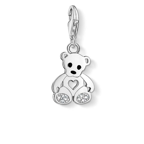 Thomas Sabo Charm Club Sterling Silver Teddy Bear Charm