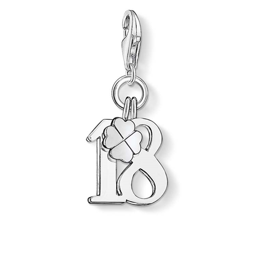 Thomas Sabo Number 18 and Clover Charm