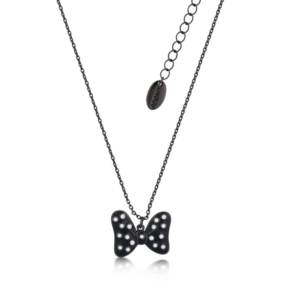 Disney Couture Kingdom Minnie Mouse Bow Necklace