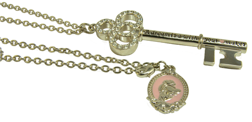 Disney Couture Kingdom Cinderella Key Pendant