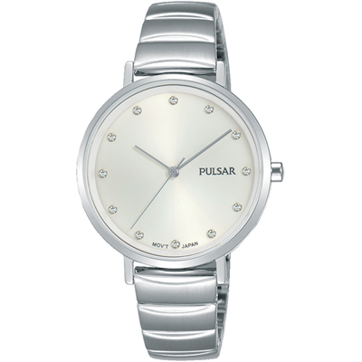 Pulsar ladies sales stainless steel watch
